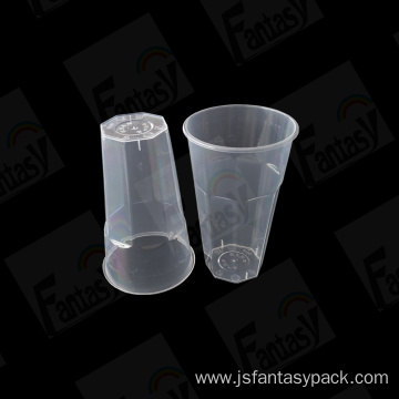 Disposable packaging Cup Plastic Injection Bubble Tea Cup